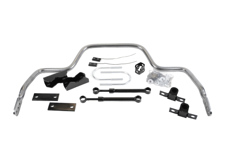 Hellwig 11-19 Chevrolet Silverado 2500 HD Solid Heat Treated Chromoly 1-5/16in Big Wig Rear Sway Bar kit and components.