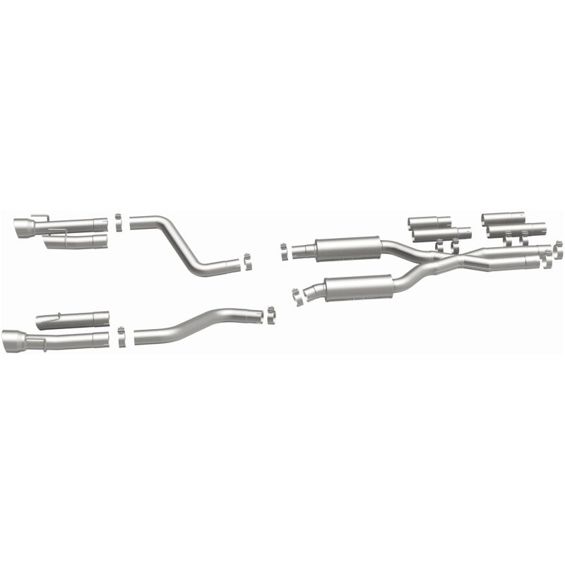 MagnaFlow 2017+ Dodge Charger 409 SS Polished 3in Quad Tips Cat-Back Exhaust parts for performance offroad upgrades