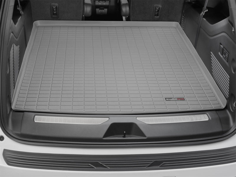 WeatherTech 2021+ GMC Yukon XL / Yukon Denali XL Cargo Liners - Grey Secondary image