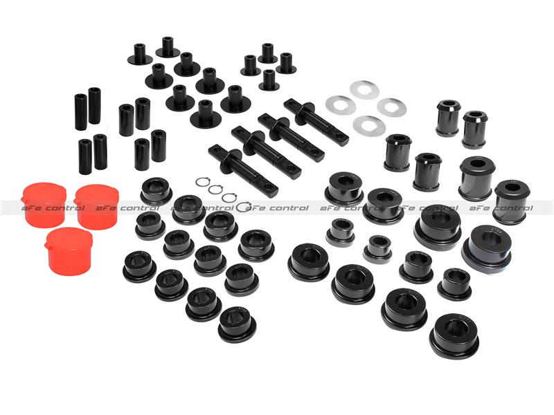 aFe Control PFADT Steel Frame Solid Spherical Control Arm Bearings Set; Chevy Corvette C5 / C6 97-13 Secondary image