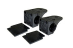 KC HiLiTES Universal Tube Clamp Light Mount Bracket Set / 1.25in. to 1.5in. Bar (Pair) for offroad lighting and electrical