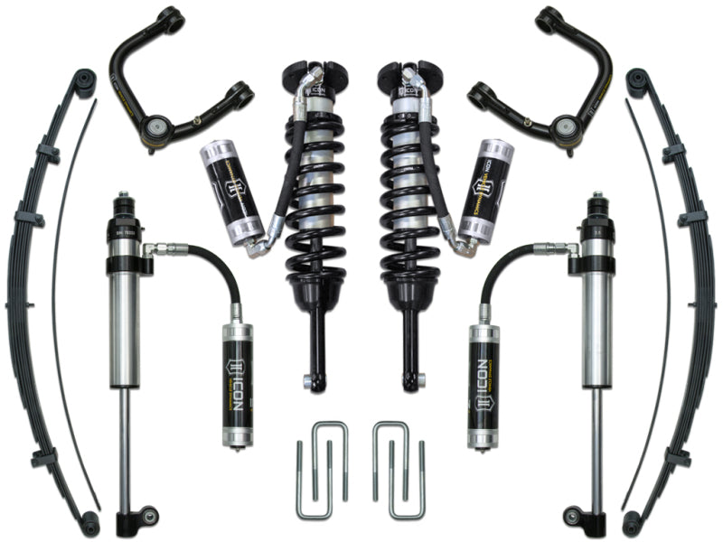 ICON 05-15 Toyota Tacoma 0-3.5in/16-17 Toyota Tacoma 0-2.75in Stg 8 Suspension System w/Tubular Uca for offroad trucks Main image