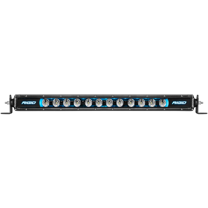 Rigid Industries 20in Radiance Plus SR-Series Single Row LED Light Bar with 8 Backlight Options for offroad lighting and electrical.