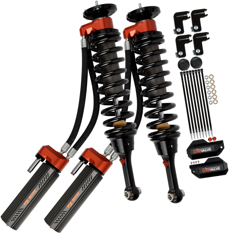 Fox 3.0 Factory Race Series Live Valve Internal Bypass Coilover Shock 2019+ Ford Raptor - Front for offroad performance upgrades