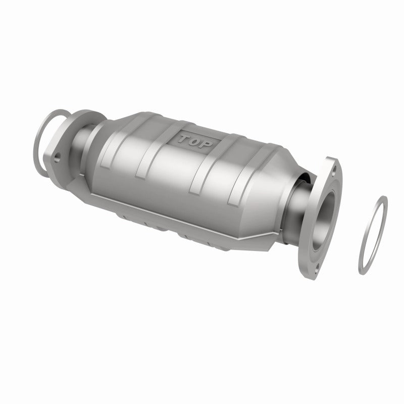 MagnaFlow Conv DF 95-97 4.5L Toy Land Cruiser catalytic converter for offroad performance upgrades.