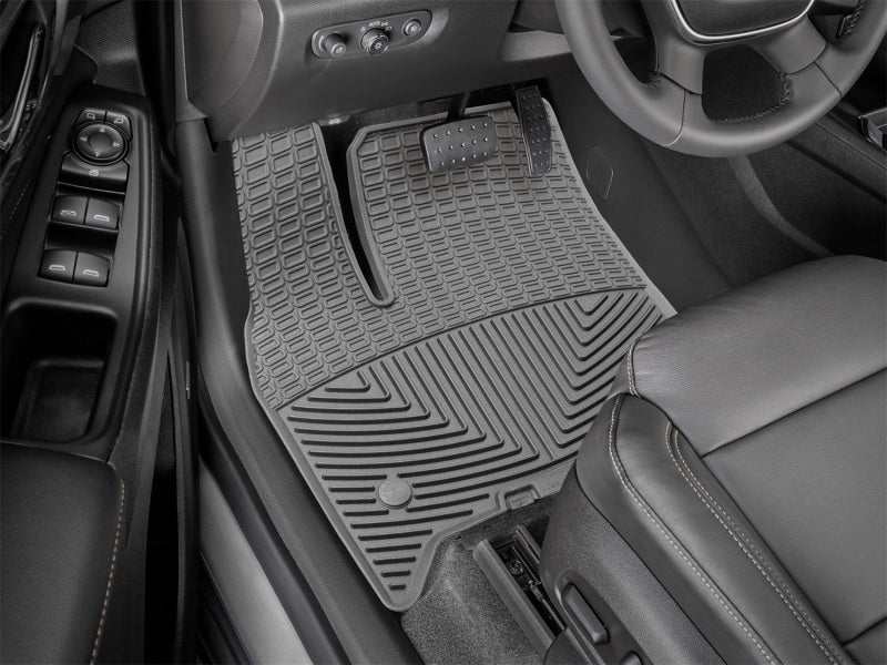 WeatherTech 2018+ Chevrolet Traverse Front Rubber Mats - Grey Secondary image