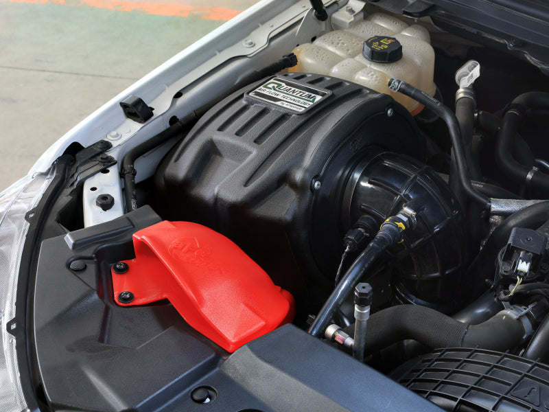 aFe Magnum FORCE Cold Air Intake System Scoop 19-20 Ford Ranger 2.3L(t) - Red Secondary image