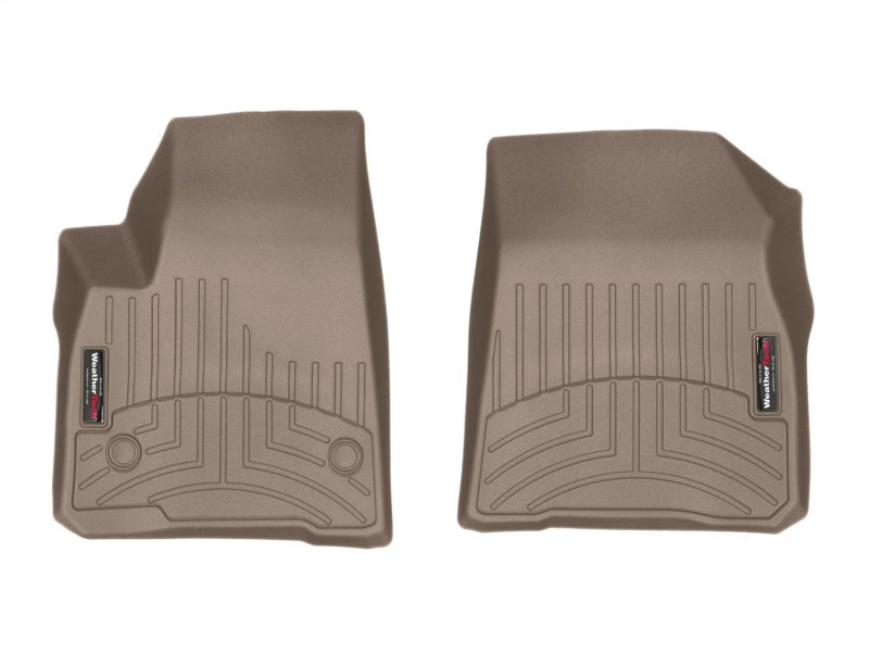 WeatherTech 2017+ Cadillac XT5 Front FloorLiner - Tan Secondary image