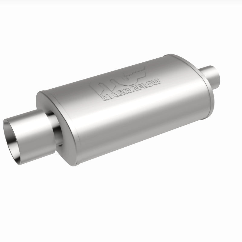 MagnaFlow Muffler W/Tip Mag SS 14X5X8 2.25/4. for offroad performance upgrades