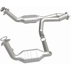 MagnaFlow Conv DF 02-06 Cadillac Escalade / 02-06 Chevy Avalanche 5.3L Dual Conv Y-Pipe Assembly 2WD image