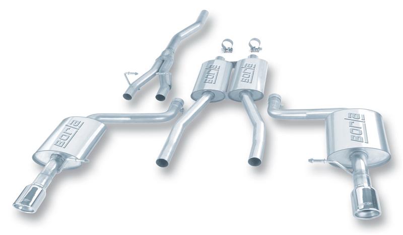 Borla Cat Back system for 02-08 Audi A4 Quattro 2.0L 4cyl exhaust parts