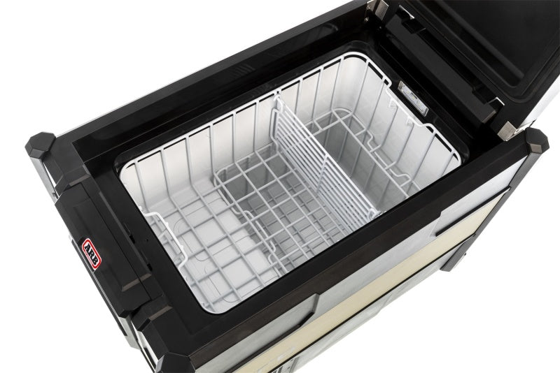 ARB Fridge 47 Quart Zero B Plug interior view with basket.