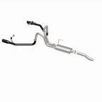 Magnaflow 21 Ford F-150 Street Series Cat-Back Performance Exhaust System- Dual-Split Rear Exit for truck upgrades.