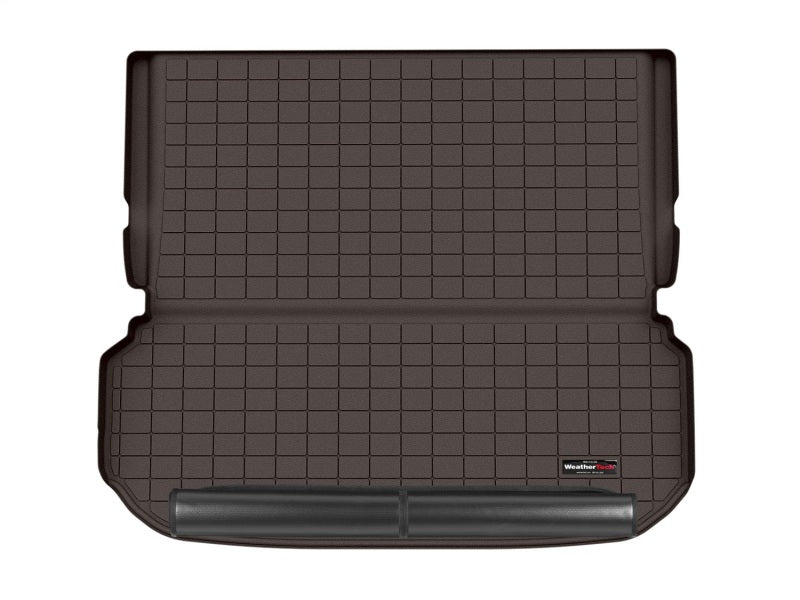WeatherTech 2022+ Infiniti QX60 Behind 2nd Row Seating Cargo Liner w/Bumper Protector - Cocoa Secondary image
