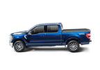 Retrax 21-22 Ford F-150 Super Crew/Super Cab (Incl. 2022 Lightning) 5.5ft Bed RetraxONE MX on blue truck.