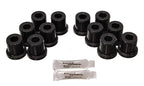 Energy Suspension 81-89 Toyota FJ40/FJ60 Landcruiser 2/4WD Blk Front Leaf Spring Bushing Set for offroad parts