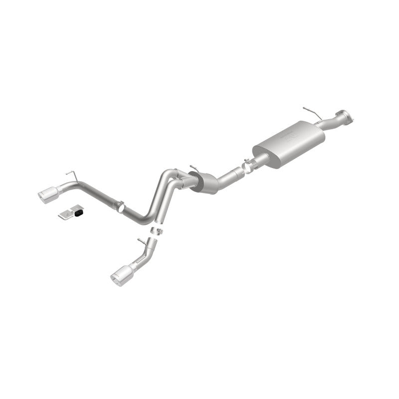 MagnaFlow Sys C/B 07 GM Hummer H2 Split Rear exhaust system