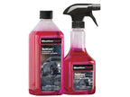 WeatherTech TechCare Leather Conditioner with Aloe Vera 18 oz. Bottle on display, perfect for vehicle care.