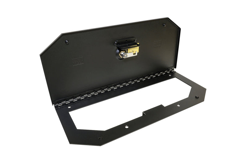 Tuffy Infloor Lid W/ Keyed Lock For Ram Trucks Crew Cab in black