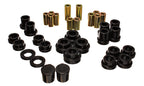 Energy Suspension 00-09 Honda S2000 Black Rear End Control Arm Bushing Set for enhanced performance and durability.