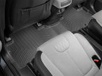WeatherTech 20+ Hyundai Palisade 2nd Row FloorLiner - Black installed in vehicle interior