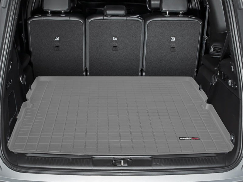 WeatherTech 2022+ Jeep Wagoneer/Grand Wagoneer (Behind 2nd Row Seating) Cargo Liners - Grey Secondary image
