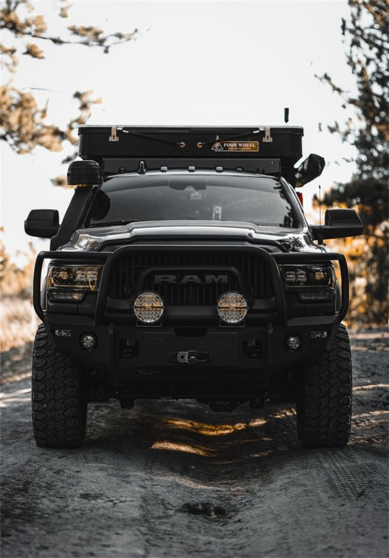 Rigid Industries 360-Series 9in LED Off-Road Drive Beam - RGBW on RAM truck