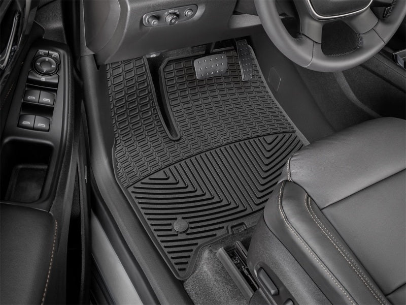 WeatherTech 18-20 Chevrolet Traverse Front Rubber Mats - Black Secondary image