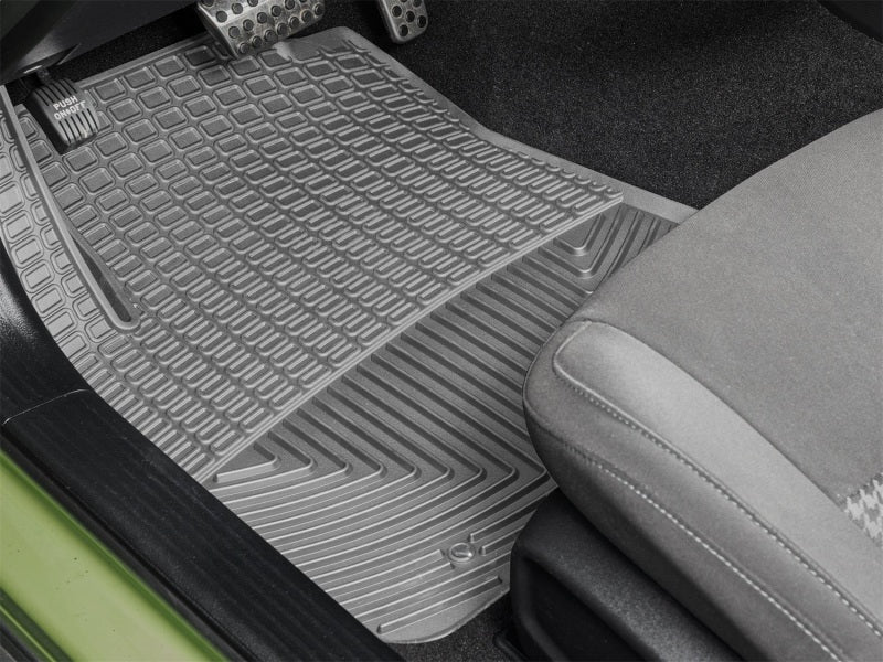 WeatherTech 17-23 Dodge Challenger 1st Row Front All-Weather Floor Mats - Grey Secondary image