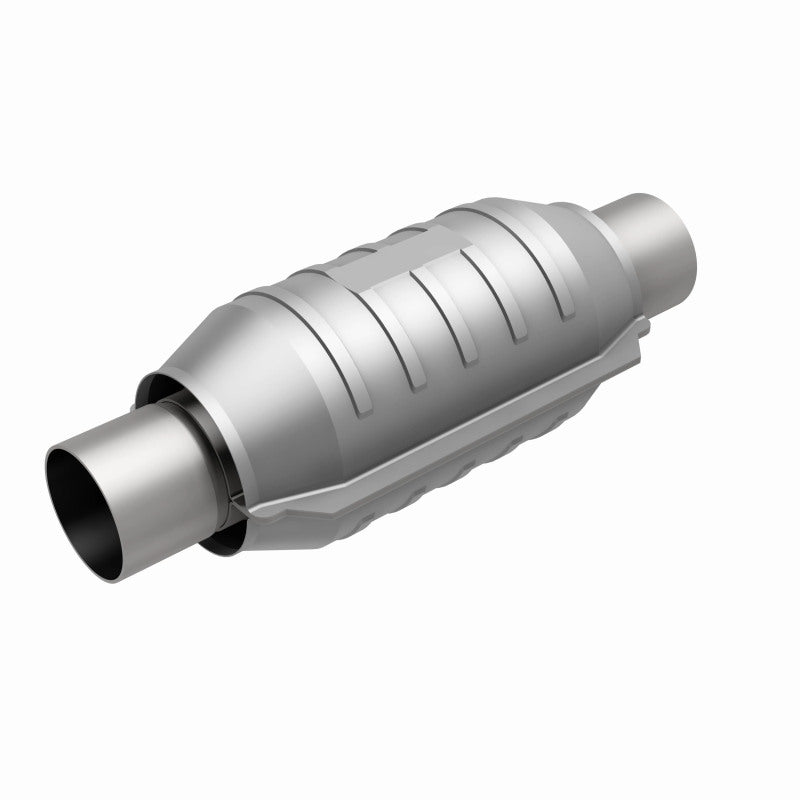 MagnaFlow Conv Univ Mf 3 universal catalytic converter for offroad performance upgrades.