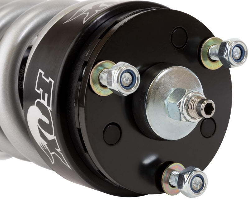 Fox 12-16 Ford T6 Ranger 4WD 2.0 Performance Series 5.18in. IFP Coilover close-up, performance offroad parts for suspension lift.