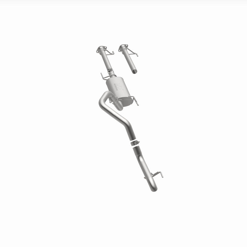MagnaFlow 05-09 Toyota 4Runner V8 4.7L / 17-21 Lexus GX460 Overland Series Cat-Back Exhaust system layout
