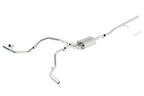 Borla 14 Silv/Sierra C/B Exhaust ATAK 1500 5.3L V8 AT/MT 2&4WD Ext Cab Split Side Exit - Performance exhaust system