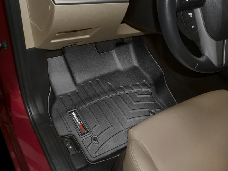 WeatherTech 10+ Mazda Mazda3 Front FloorLiner - Black installed