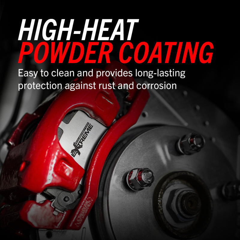 Power Stop 08-14 Subaru Tribeca Rear Red Caliper w/Bracket - Pair Secondary image