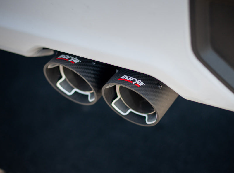 Borla 2019 Chevrolet Silverado 1500 6.2 w/ 147in WB 2.75in S-Type Catback Exhaust -Carbon Fiber Tips Secondary image