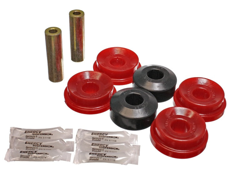 Energy Suspension 99-06 VW Golf IV/GTI/JettaIV / 98-06 Beetle Red Hyper-Flex Master Bushing Set components