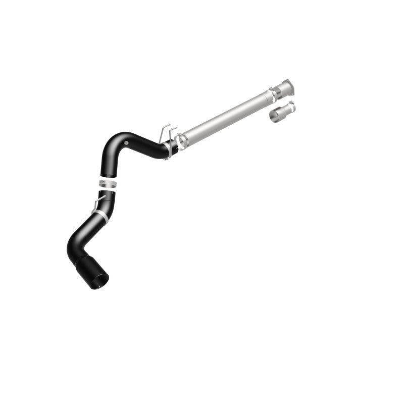 MagnaFlow 07.5-17 Ford F-250/F-350 6.4L/6.7L 409 SS DPF Back Exhaust - Black for offroad performance upgrades.