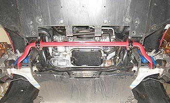 Eibach 35mm Front & 16mm Rear Anti-Roll-Kit for 09-11 Nissan GT-R R35 3.8L V6 Twin Turbo installed view.