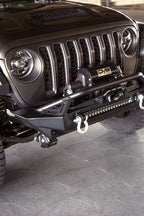 DV8 Offroad 07-23 Jeep Wrangler JK/JL & Gladiator JT FS-1 Series Stubby Front Bumper for offroad performance upgrades