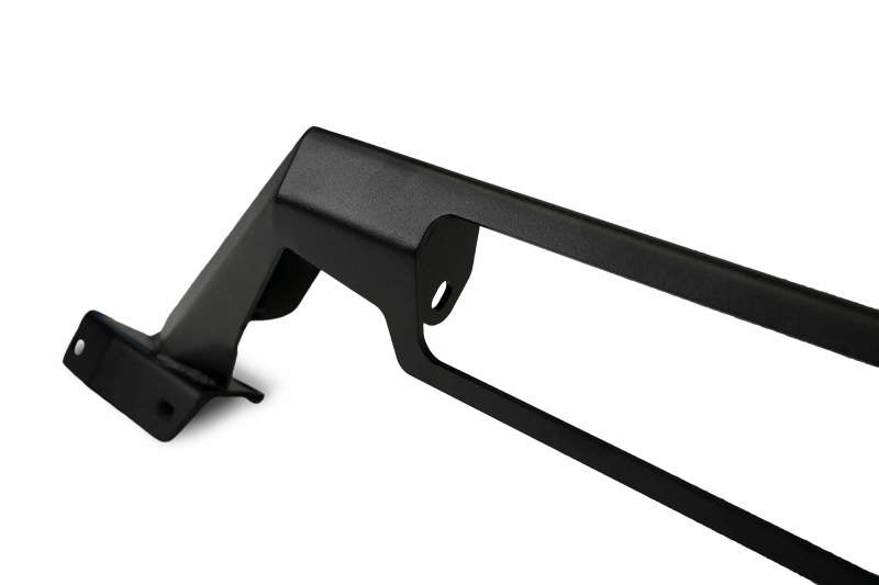 DV8 Offroad 21-22 Ford Bronco Factory Modular Front Bumper Bull Bar detail for offroad performance upgrades.