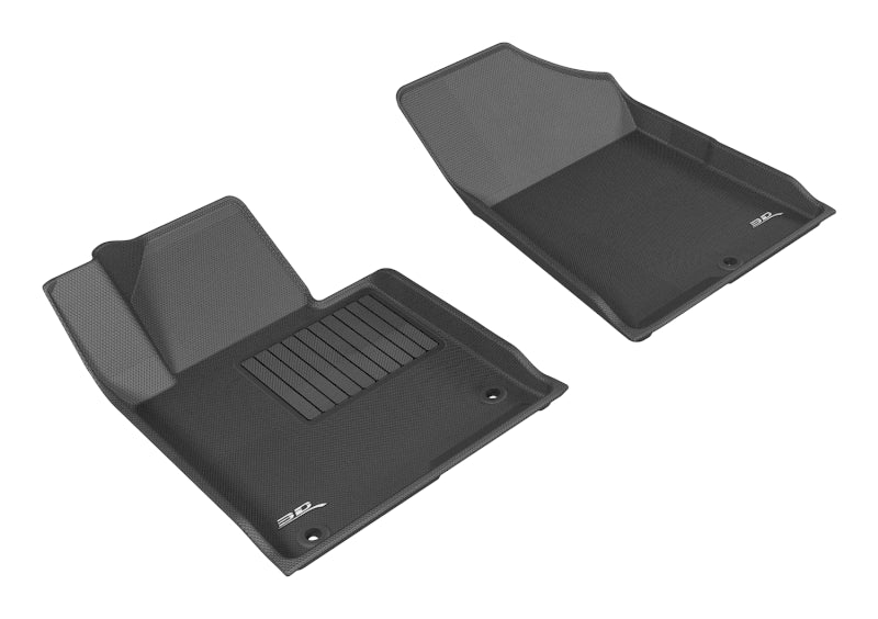 3D MAXpider 2015-2020 Hyundai/Kia Sonata/Sonata Hybrid/Optima Kagu 1st Row Floormat - Black Main image