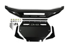DV8 Offroad 21-22 Ford Bronco Competition Series Front Bumper parts and hardware.
