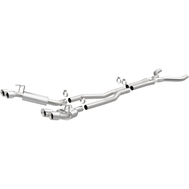 MagnaFlow 13 Chevy Camaro V8 6.2L S/C Quad Split Rear Exit Cat Back Perf Exhaust Secondary image