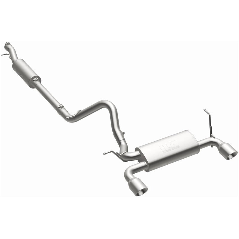 MagnaFlow Cat-Back 12-16 Jeep Wrangler GT 3.6L V6 Black Tips exhaust system