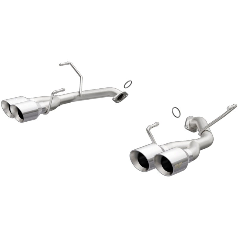 MagnaFlow 11-14 Subaru Impreza / 15-19 Subaru WRX/STI Competition Axle Back w/ Quad Polished Tips exhaust system with polished tips