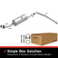 MagnaFlow BRE Exhaust Kit 86-95 Suzuki Samurai 1.3L parts