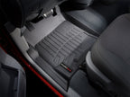 WeatherTech 02-06 Dodge Ram 1500 Pickup QuadCab Front FloorLiner - Black in vehicle interior
