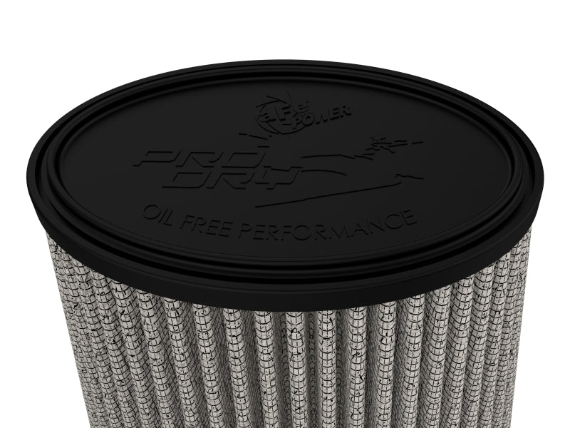 aFe Magnum (3x4-3/4)in Flange ID x (4x5-3/4)in Base x (2-1/2x4-1/4) FLOW Pro DRY S Air Filter (Pair) Secondary image