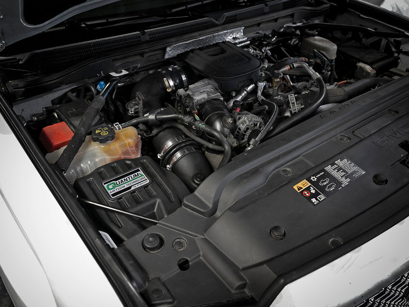 aFe Quantum Pro DRY S Cold Air Intake System 11-16 GM/Chevy Duramax V8-6.6L LML - Dry Secondary image